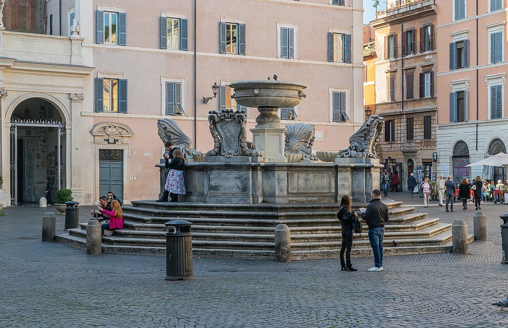 fontana santa Maria in Trastevere