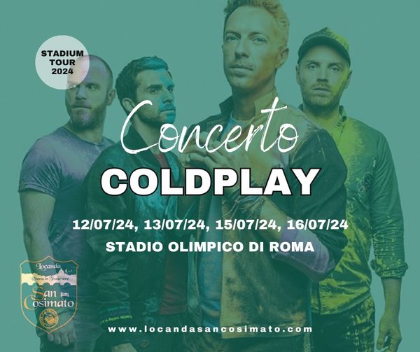 COLD PLAY IN CONCERTO